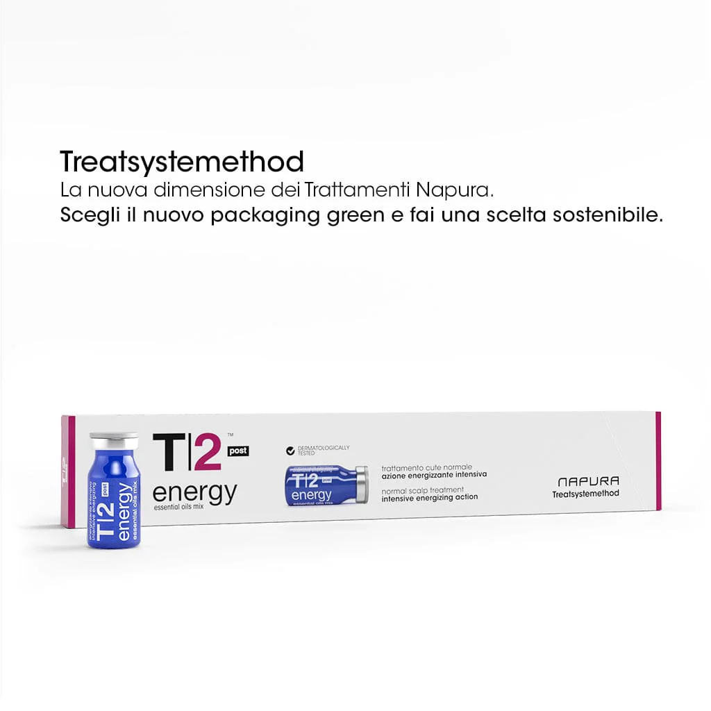 T|2 ENERGY POST 12 FLACONI DA 8ML - Procosmet Italy