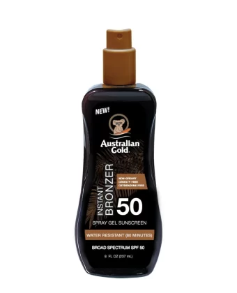 Spray Gel With Bronzer SPF50 237ml - Australian Gold