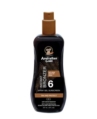 Spray Gel With Instant Bronzer SPF6 237ml - Australian Gold