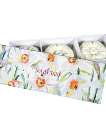 Narcisse Coffret 3 Savons Sapone Solido 3x75gr - Fragonard