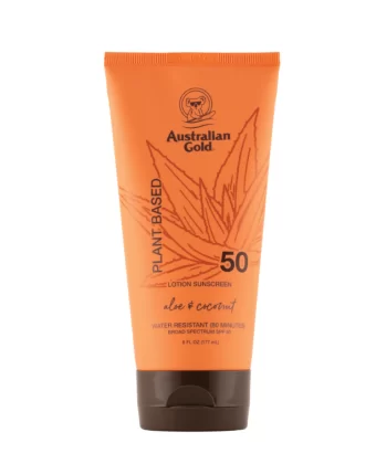 SPF50 Plant Based Lotion Sunscreen Lozione solare corpo alta 177ml