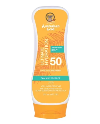 SPF50 Ultimate Hydration Lotion Sunscreen Latte solare corpo alta 237ml