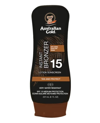 SPF15 Lotion with Instant Bronzer Latte solare corpo media 237ml